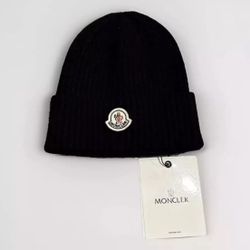Moncler Berretto Black Winter Beanie Hat Cap