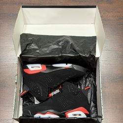 👟 Air Jordan 6 Retro “Black Infrared” — Size 7.5 | OG Box | 384664-060 | 2019 Retro 🔥
