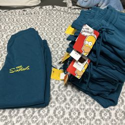 The Simpsons Qwik E Mart Sweatpants Size Small Medium Large X Large