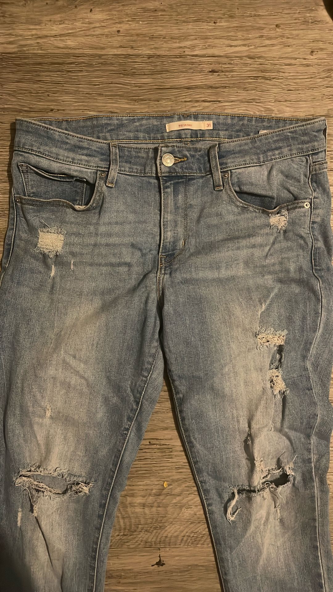 Levi Blue Skinny Jeans