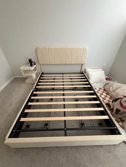 Queen Bed Frame With Storage