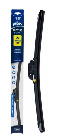 Peak Optix Plus Beam Wiper Blade - 16", 22", 26", 28"