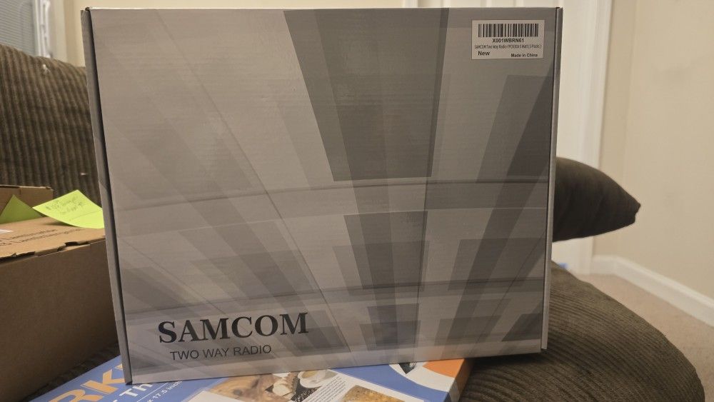 SAMCOM Two-Way Radio Set – Brand New