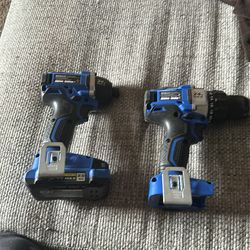 Kobalt impact/drill set