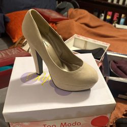 Beige Heels 