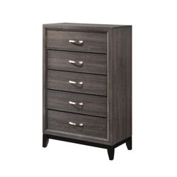 Brand new grey 50"H x 32"W x 15"D chest of drawers