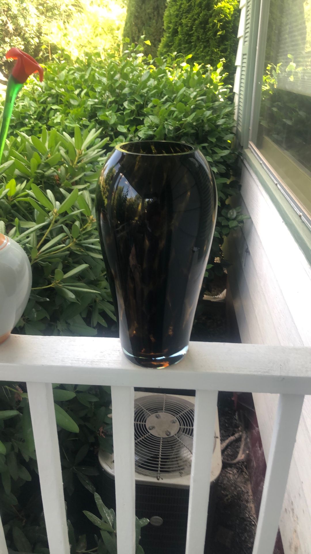 Lennox Amber vase