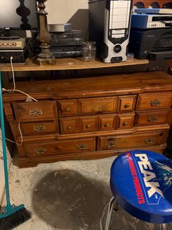 Dresser hard wood
