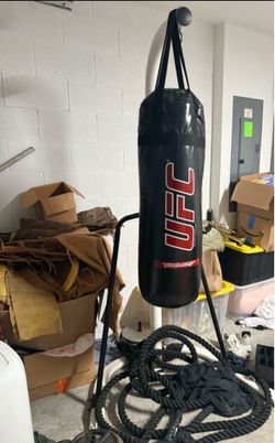 UFC boxing bag and stand