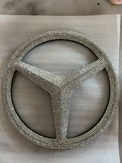 Mercedes front grill logo Bling