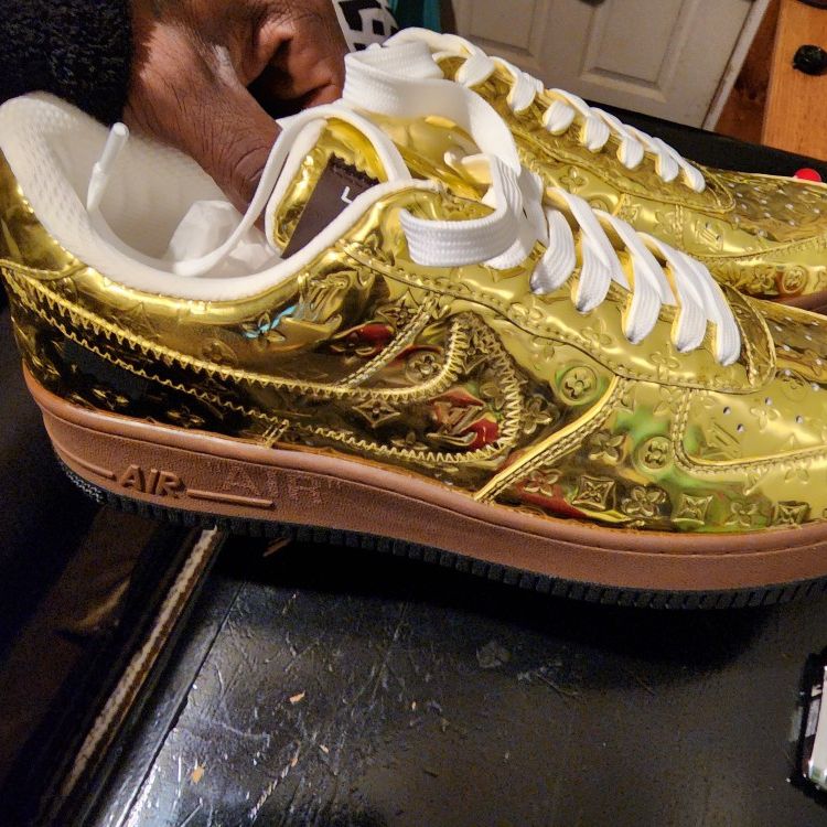 Vuitton Nike LV Air Force 1 Low shoes streetwear for Sale in Miami, FL -  OfferUp