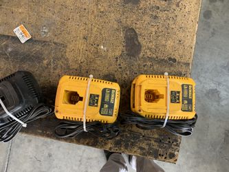 Dewalt battery chargers