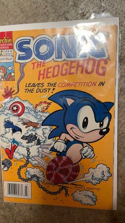 Sonic The Hedgehog #8 1994 Newsstand Edition