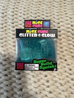 NeeDoh NiceCube Glitter & Glow