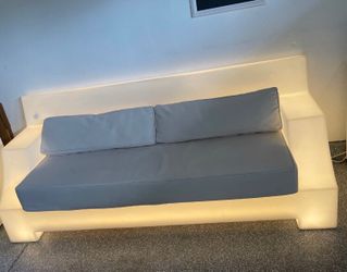Lighted sofa
