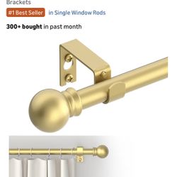 Gold Curtain Rods