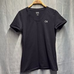 Calvin Klein black short sleeve shirt size medium 