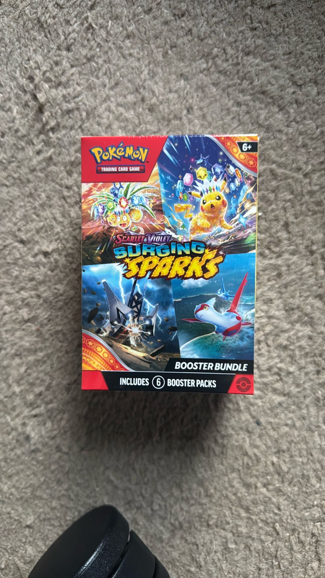 Pokemon Scarlet And Violet Surging Sparks Booster Bundle Sealed