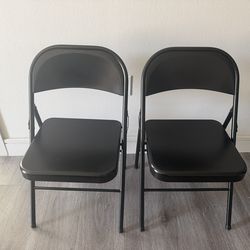 Folding chairs