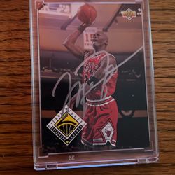 Michael Jordan Autograph For All The Cards Plus More 