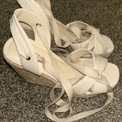Lace Up Wedges 