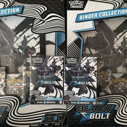 Black Bolt Binder and Booster Bundle