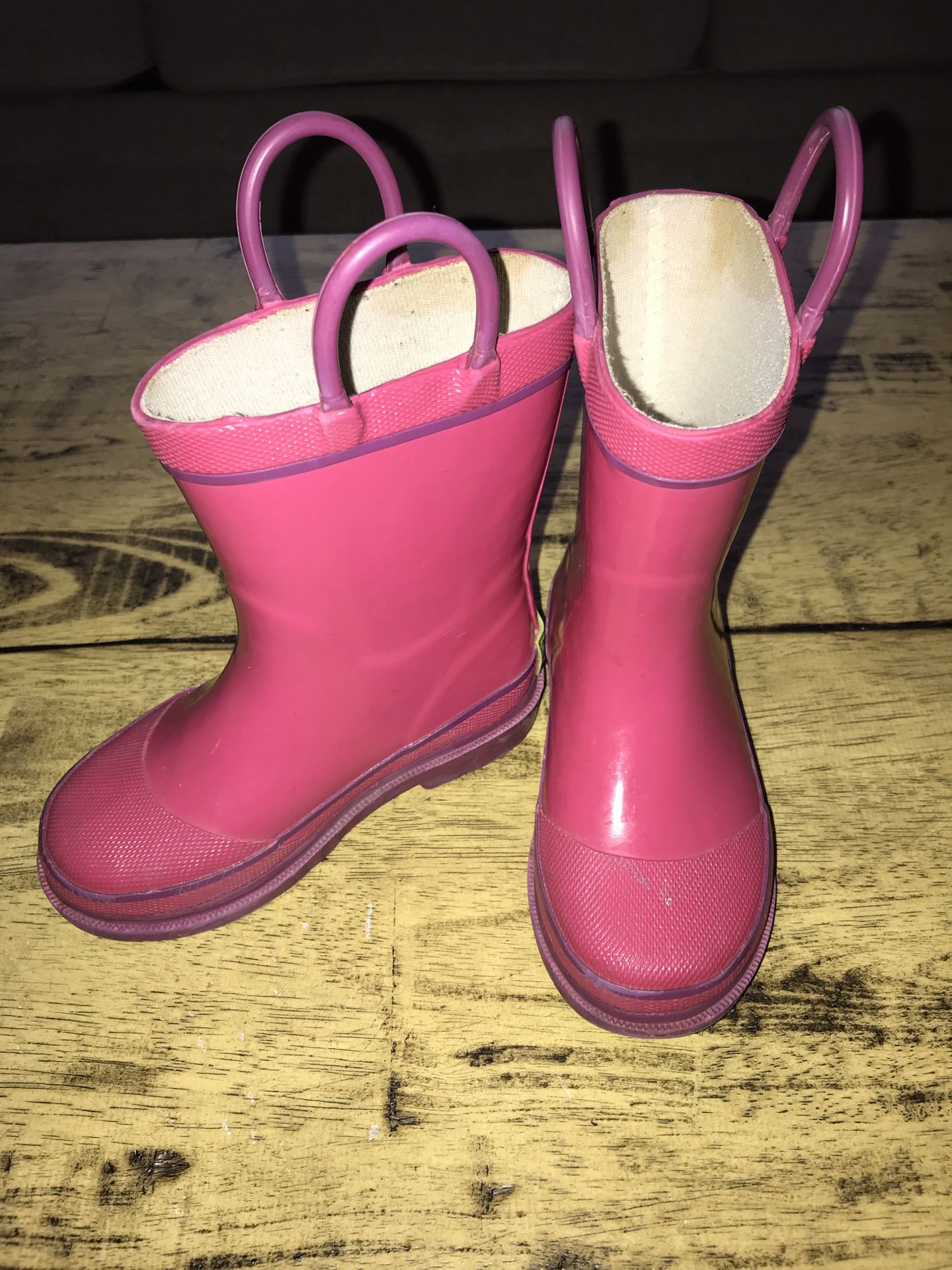 Toddler Girl Size 7 Western Chief rain boots