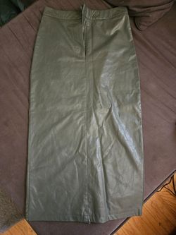 Green Midi Skirt Size 2.