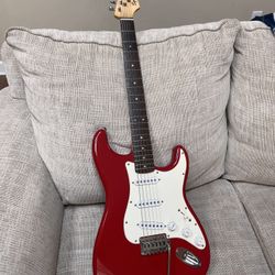 2008 Fender Squire Bullet Stratocaster - Ferrari Red 