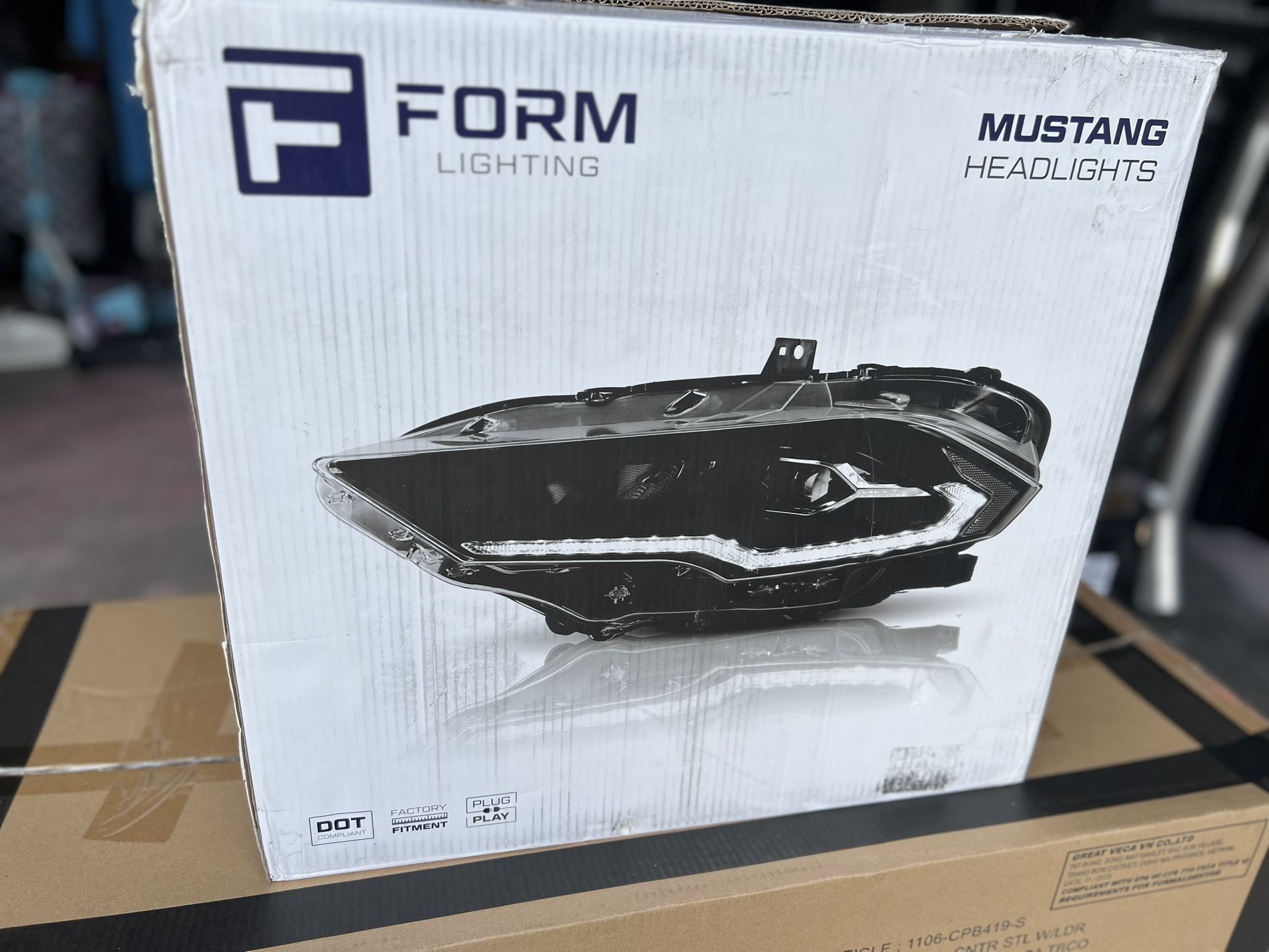 Mustang Led Headlights 2018-2023
