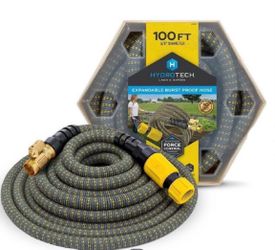 HydroTech 100 ft Expandable Burst Proof Garden Hose