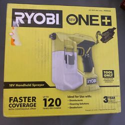 Sprayer Ryobi 18v