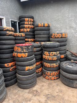 Donut spare wheel & tire