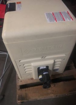 Gas pool heater
