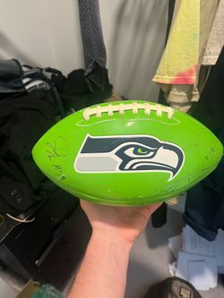 Unknown signatures signed football