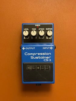Boss Compression Sustainer CS-3 Guitar Pedal
