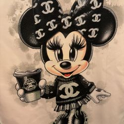 Ladies Over Size T-shirt Mini Mouse