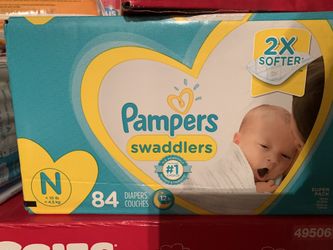 Pampers 84 count for newborn