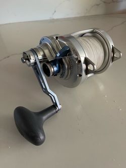 Accurate Boss Xtreme BX2-30 Left Handed Reel w/ 100lb Spectra – Made in USA