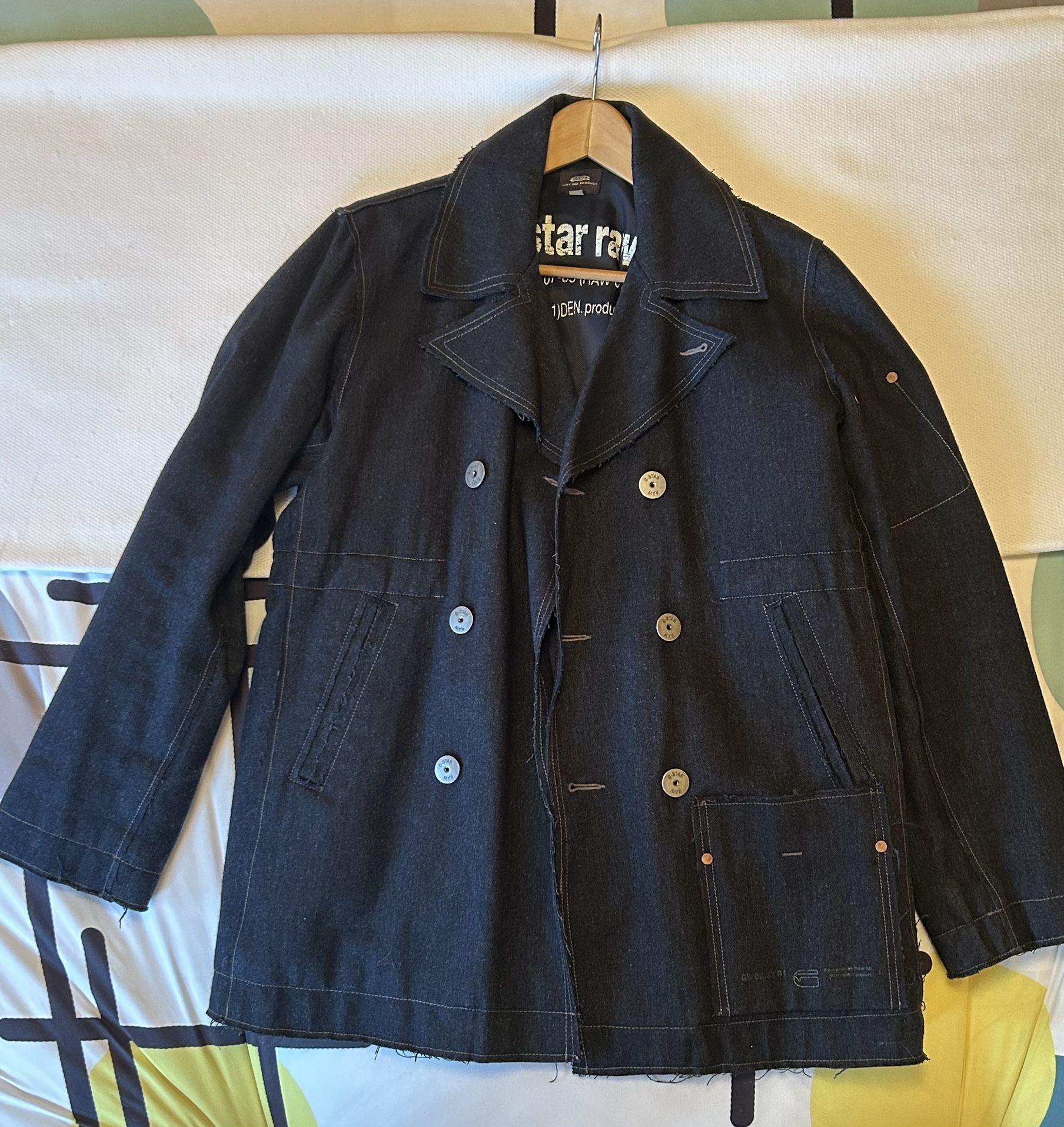 Men’s G-Star Denim Peacoat Size M