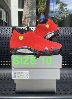 Jordan 14 Retro Ferrari Sz 10 2025 NEW Brick