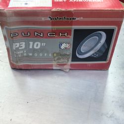 Punch P3 10in Subwoofer 