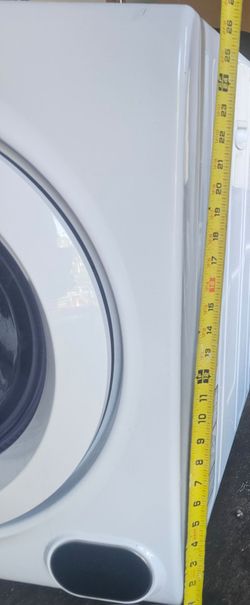 Small .White Front-Load Washing Machine