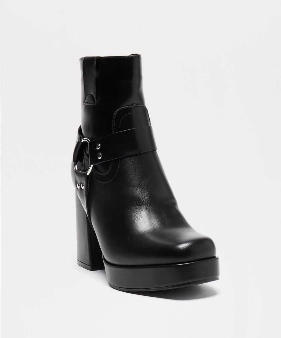 Black Booties Size 9