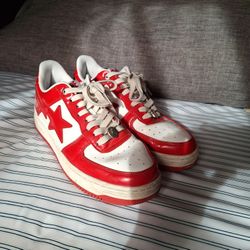 Red Patent Leather BAPESTAS