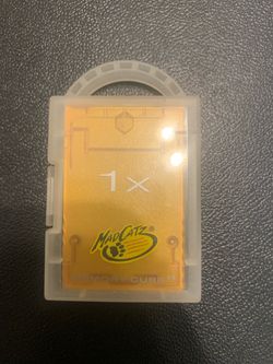 Mad Catz 1x Memory Cube (Model #5607) (Third Party GameCube Memory Cartridge)
