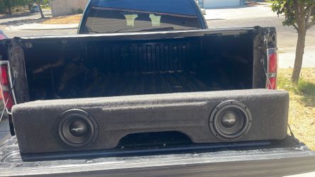 Skar 8 inch sdr dual 4 ohm for Chevy Silverado under rear seat