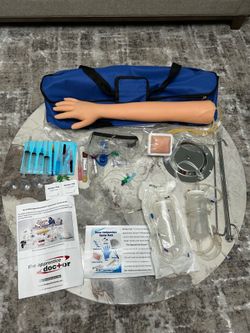 Phlebotomy Practice Kit complete phlebotomy training arm for venipuncture& IV simulation