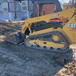 concrete  y  tractor  work