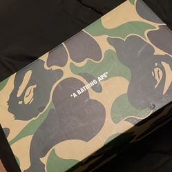 BAPE Sneakers Purple/Yellow – Men’s Size 9.5